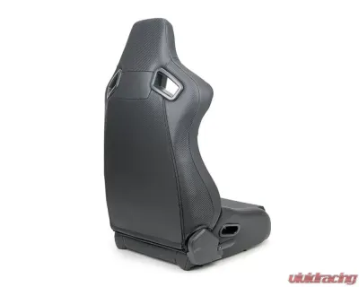 NRG Omega Reclinable Racing Seat - RSC-750BK/BK L/R